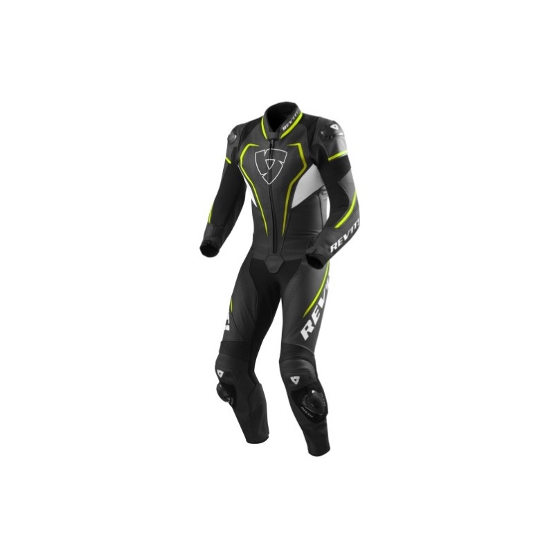Revit Vertex Pro einteiliger Anzug schwarz-fluo gelb Ausverkauf