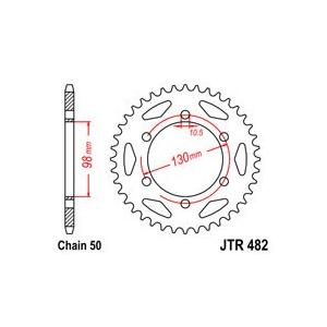 Ketten Rad JT JTR 482-47 47T, 530