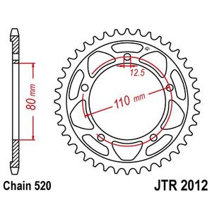 Ketten Rad JT JTR 2012-42 42T, 520