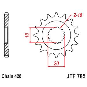 Ritzel JT JTF 785-13 13T, 428