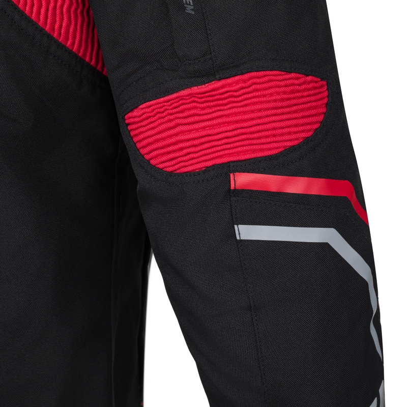 Motorradjacke RSA Compact 2 EVO schwarz-grau-fluoreszierend gelb
