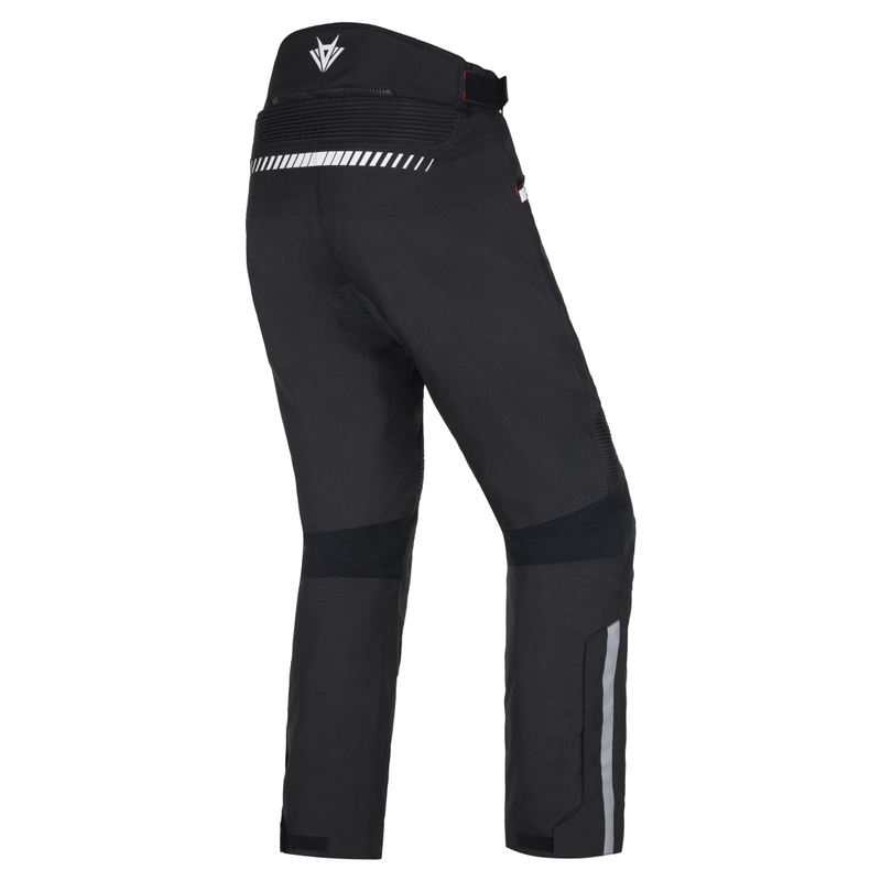 RSA Rider Motorradhose schwarz/weiß