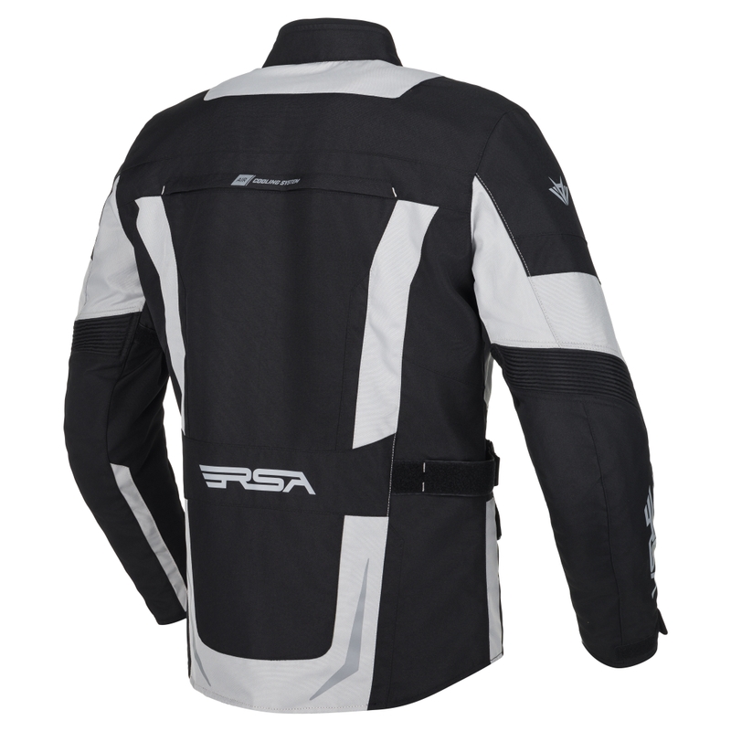 RSA EXO 2 Motorradjacke schwarz-grau