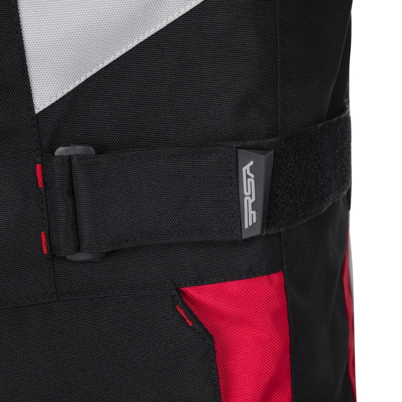 RSA EXO 2 Schwarz-Grau-Blau Motorradjacke für Damen