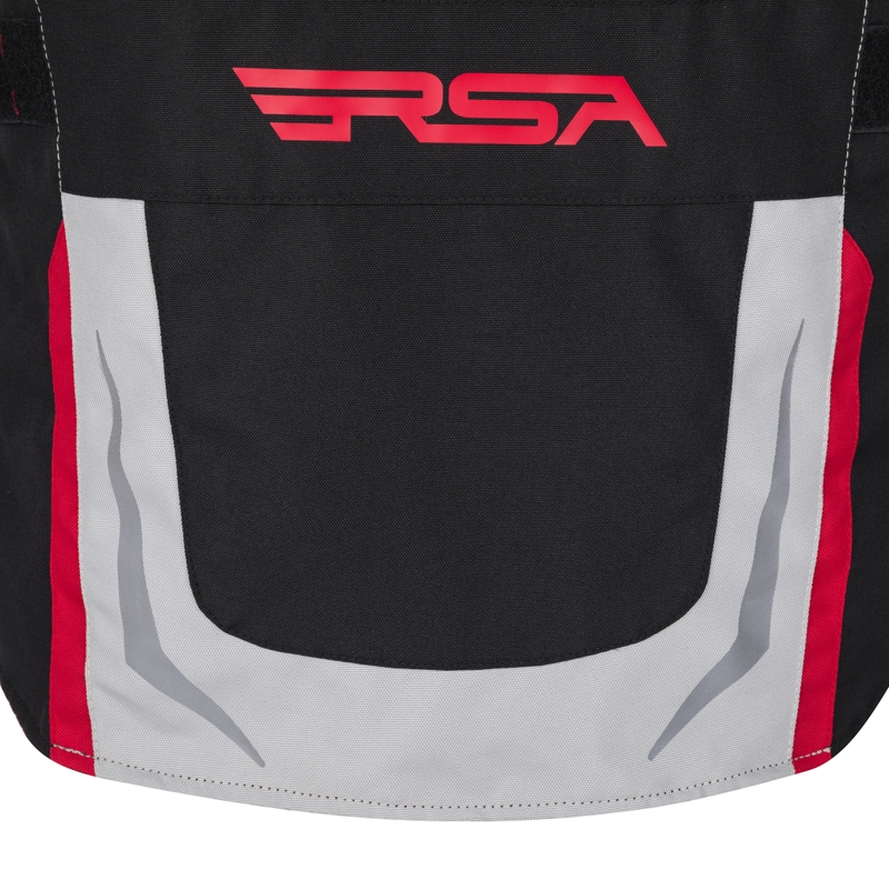 RSA EXO 2 Schwarz-Grau-Blau Motorradjacke für Damen