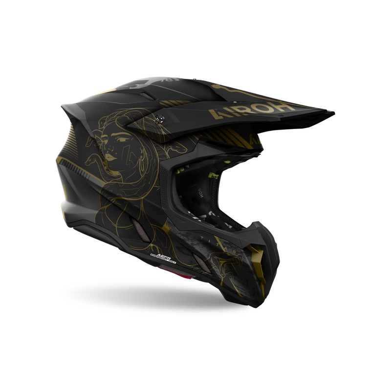 Motocross-Helm Airoh Twist 3 Titan matt