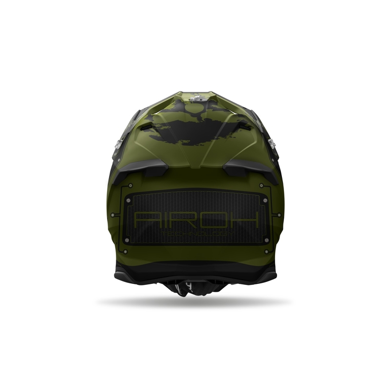 Motocross-Helm Airoh Twist 3 Military matt