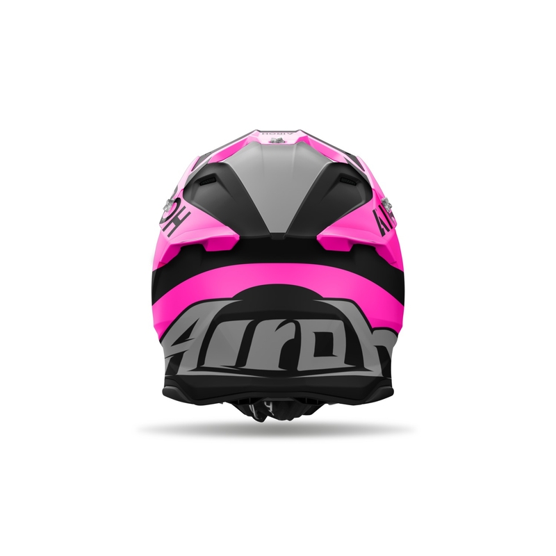 Motocross-Helm Airoh Twist 3 King mattrosa