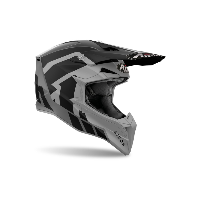 Airoh Wraaap Reloaded Motocross-Helm mattanthrazit