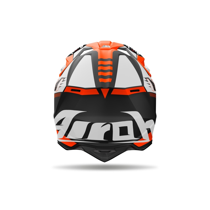 Airoh Wraaap Feel Motocross-Helm mattorange