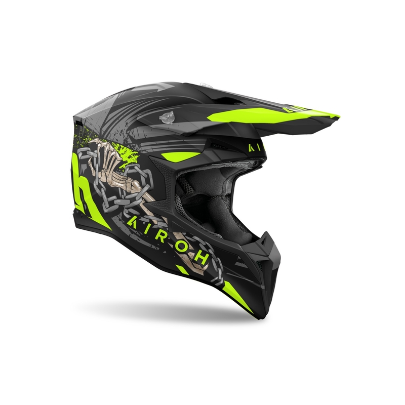 Airoh Wraaap Darkness Motocrosshelm matt