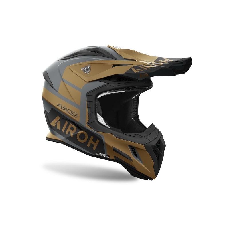 Airoh Aviator Ace 2 Sake Motocrosshelm mattgold