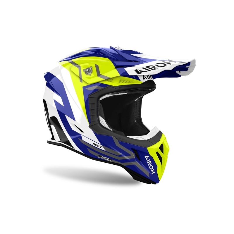 Airoh Aviator Ace 2 Ground Motocross-Helm glänzend gelb
