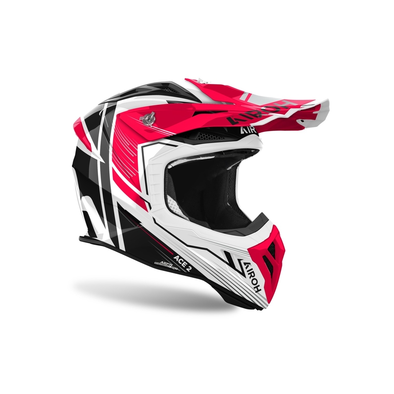 Airoh Aviator Ace 2 Engine Motocrosshelm glänzend rot