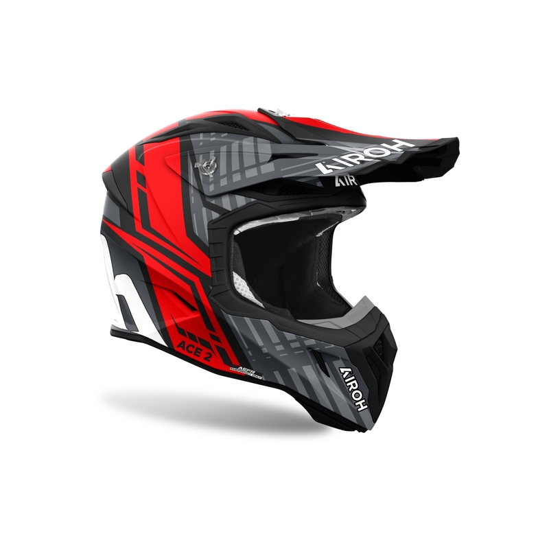 Airoh Aviator Ace 2 Proud Motocrosshelm mattrot