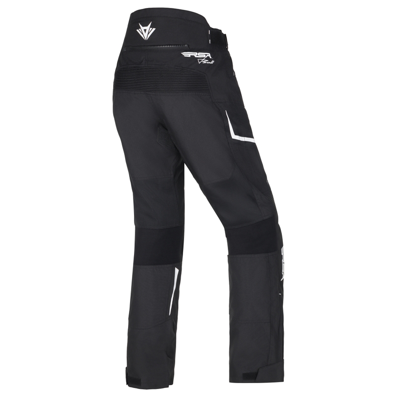 RSA Bolt Damen Motorradhose schwarz-weiß