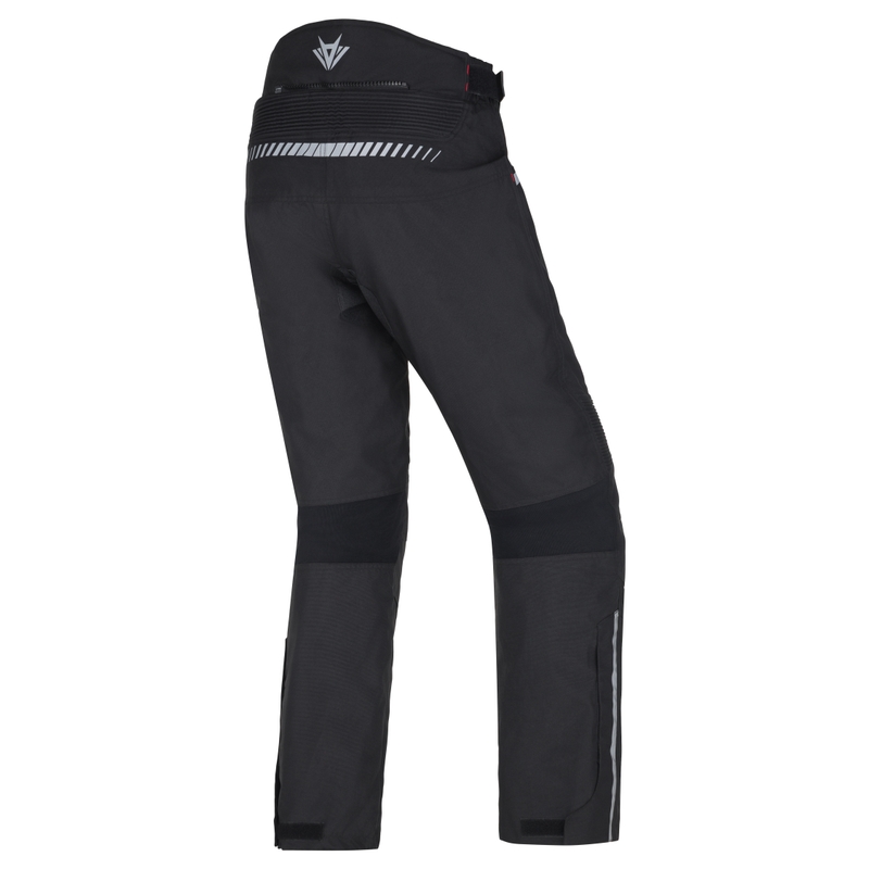 Motorradhose RSA Greby 2 schwarz verlängert