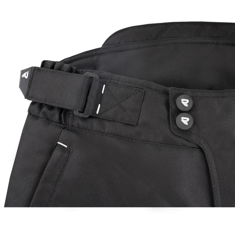 Damen-Motorradhose Street Racer Hilax schwarz