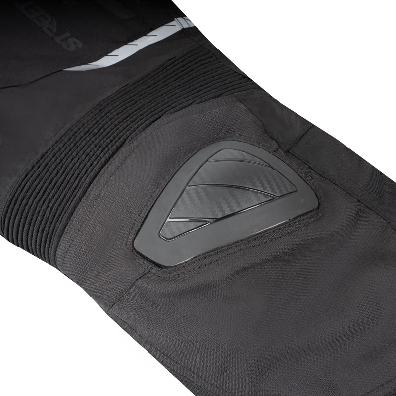 Street Racer Flex EVO Motorradhose schwarz