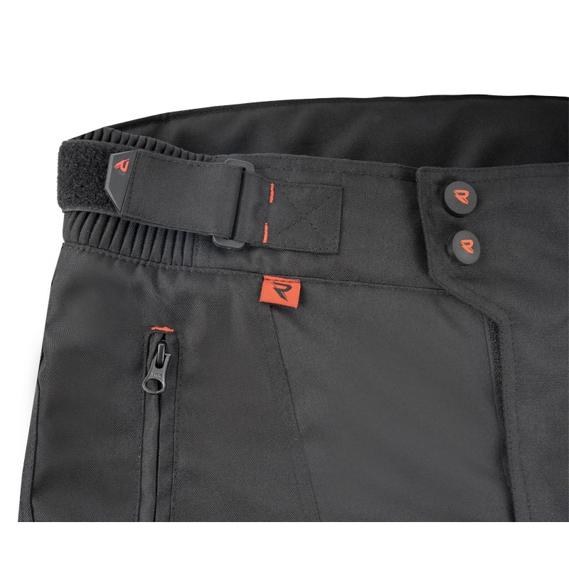 Motorradhose Street Racer Vix schwarz-rot