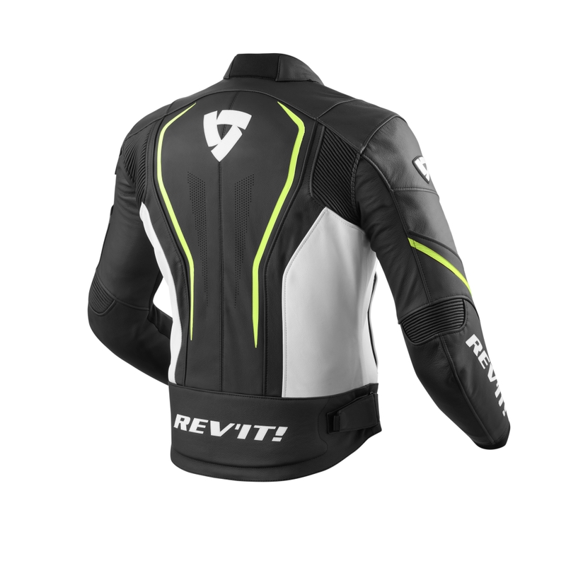 Revit Vertex GT schwarz-fluo gelb Motorradjacke Ausverkauf