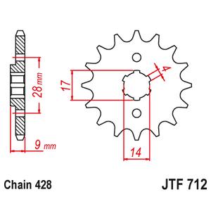 Ritzel JT JTF 712-13 13T, 428