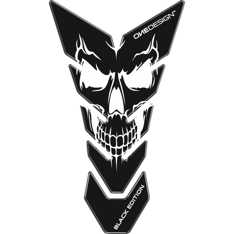 Kraftstofftankdeckel Druck - Skull 5