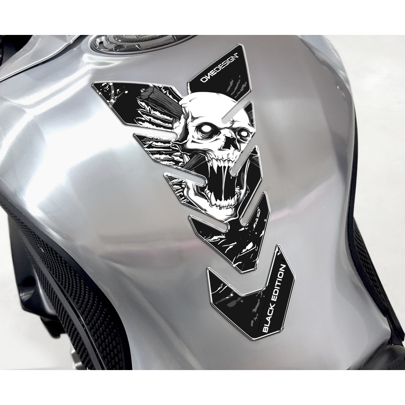 Kraftstofftankdeckel Druck - Skull 6