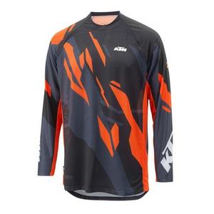 Motokrosový dres KTM Gravity-FX Air šedo-černo-oranžový