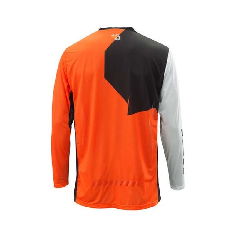 Motocross Trikot KTM Pounce orange-schwarz-weiß