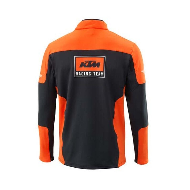 Kapuze KTM Team Halfzip schwarz-orange