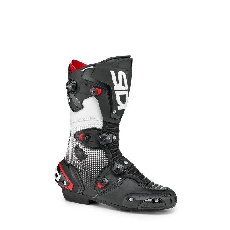 Motorradstiefel SIDI MAG 1 schwarz und weiß