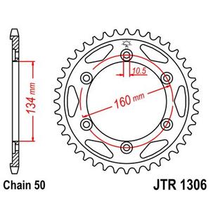 Ketten Rad JT JTR 1306-42 42T, 530