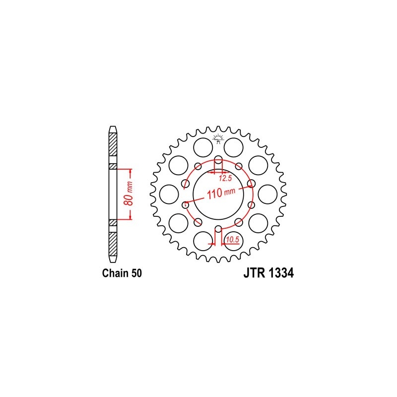 Ketten Rad JT 43T, 530