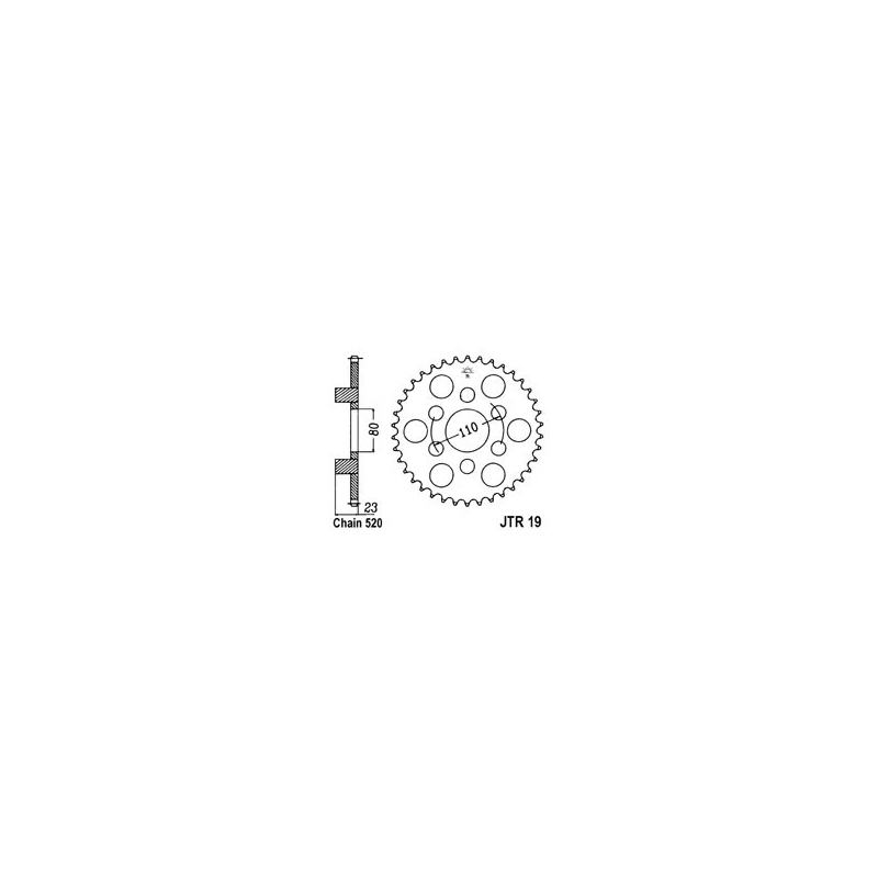 Ketten Rad JT 38T, 520
