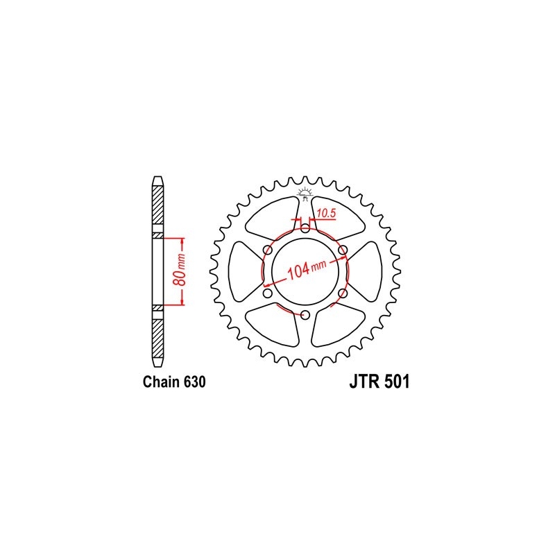 Ketten Rad JT 41T, 630