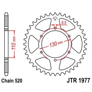 Ketten Rad JT JTR 1977-48 48T, 520