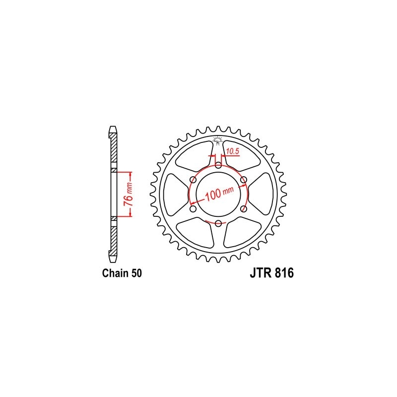 Ketten Rad JT 52T, 530