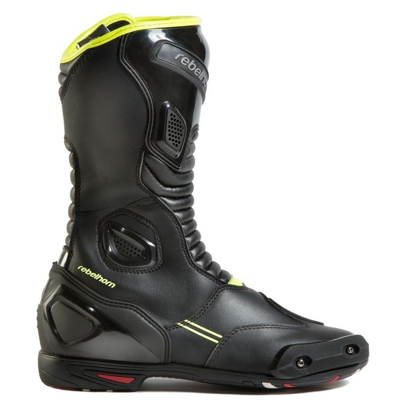 Motorradstiefel Rebelhorn Trip ST CE schwarz-fluo gelb Ausverkauf