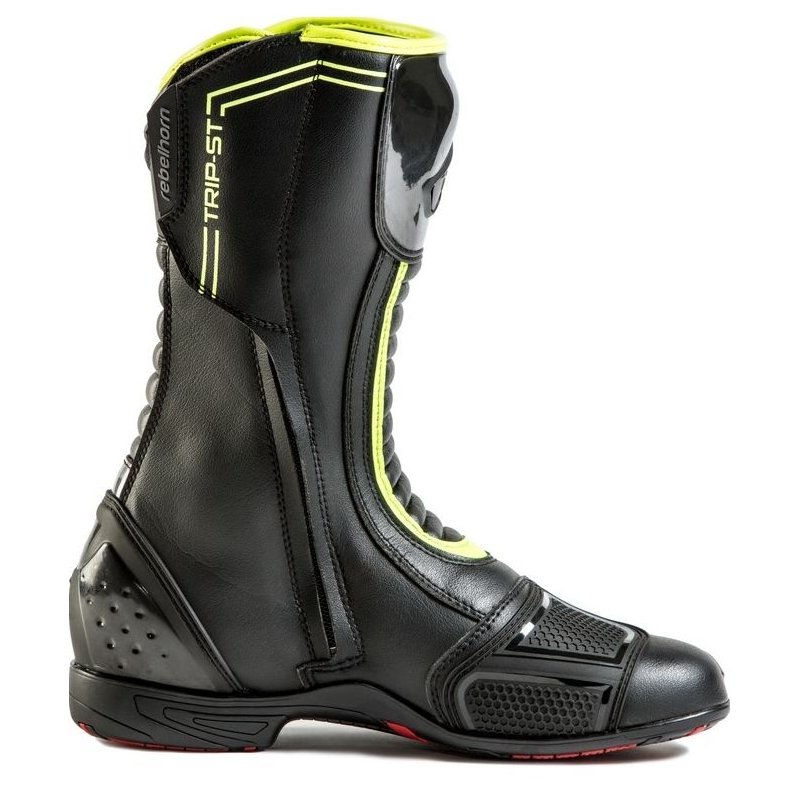 Motorradstiefel Rebelhorn Trip ST CE schwarz-fluo gelb Ausverkauf