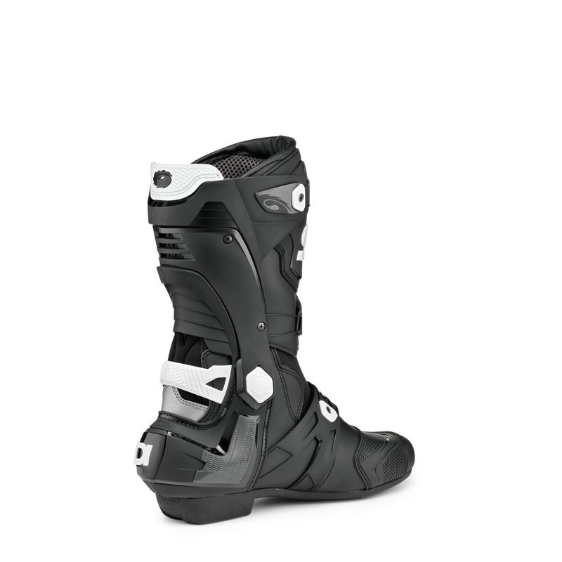 Motorradstiefel SIDI REX schwarz und weiß