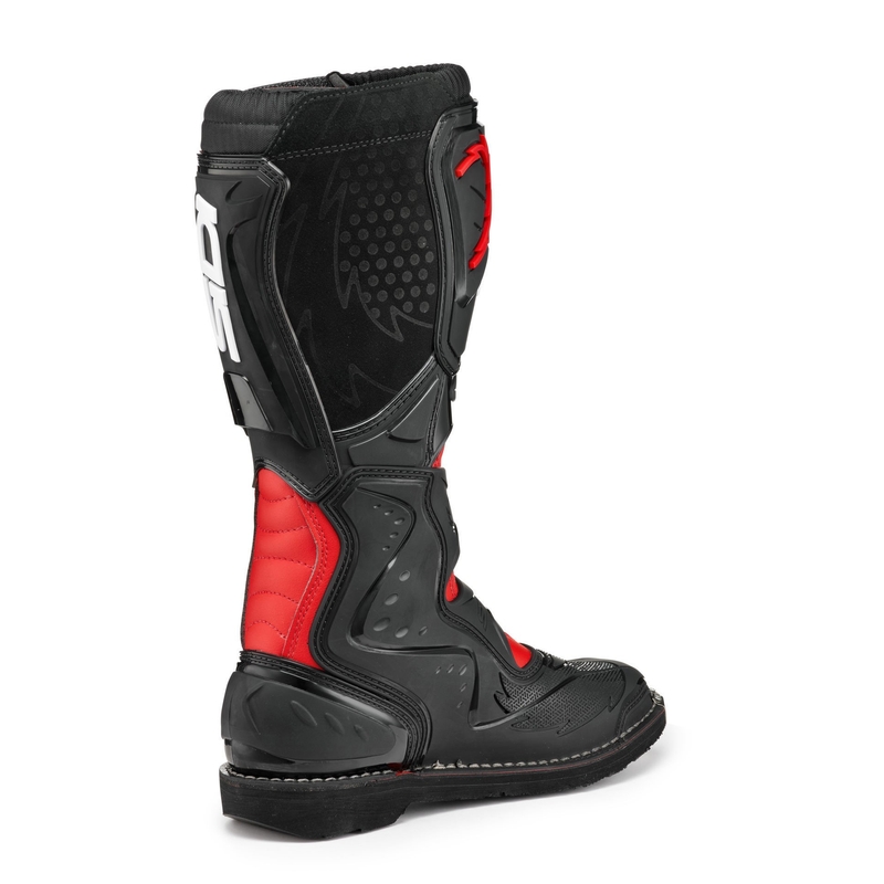 Motorradstiefel SIDI AGUEDA schwarz-rot