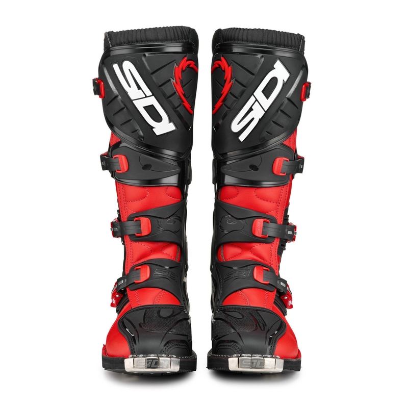 Motorradstiefel SIDI AGUEDA schwarz-rot