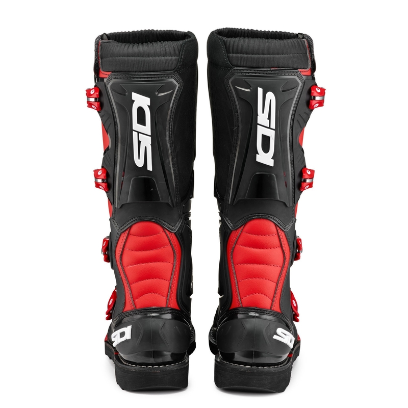 Motorradstiefel SIDI AGUEDA schwarz-rot