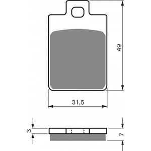 Bremsbeläge GOLDFREN 142 S3