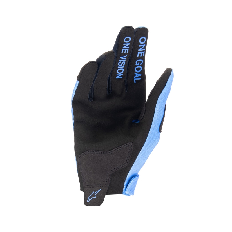 Alpinestars Radar 2024 Kinder Motocross Handschuhe hellblau-schwarz