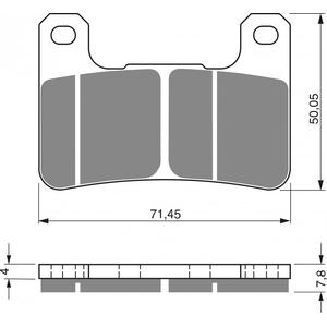 Bremsbeläge GOLDFREN 213 AD  STREET