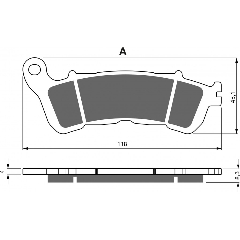 Bremsbeläge GOLDFREN S3