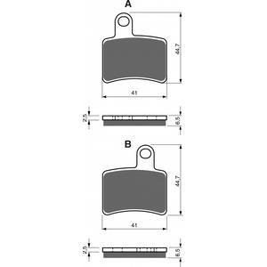 Bremsbeläge GOLDFREN 228 S3