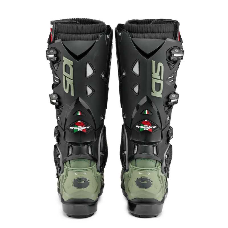 Motorradstiefel SIDI CROSSFIRE 3 SRS grün-schwarz